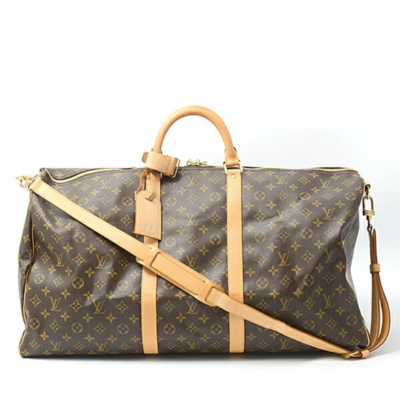 LOUIS VUITTON Brown Monogram Boston Bag - Picture 1 of 10
